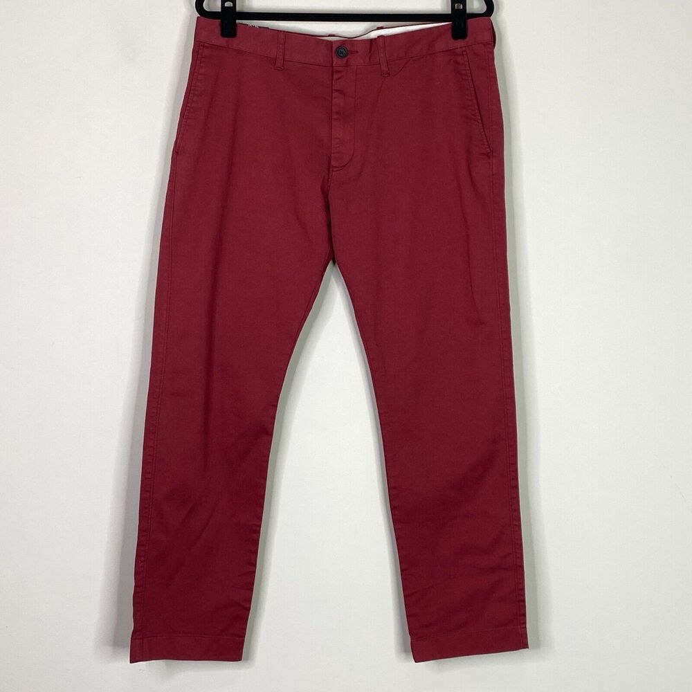 J. Crew Red Chinos